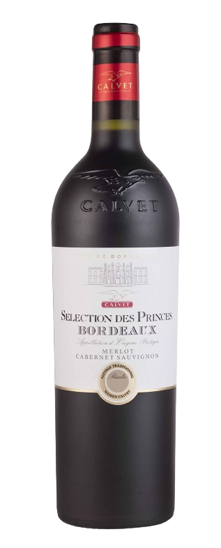 SELECTION DES PRINCES BORDEAUX MERLOT CARBERNET SAUVIGNON (75 cl)