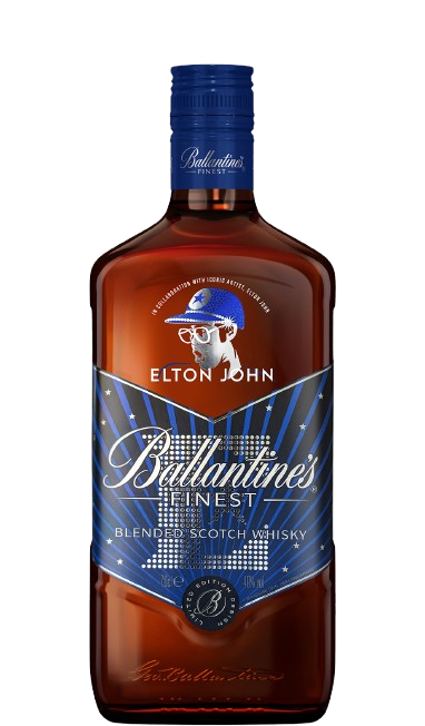 ELTON JONH BALLANTINES FINEST BLENDED SCOTCH WHISKY (70 cl)